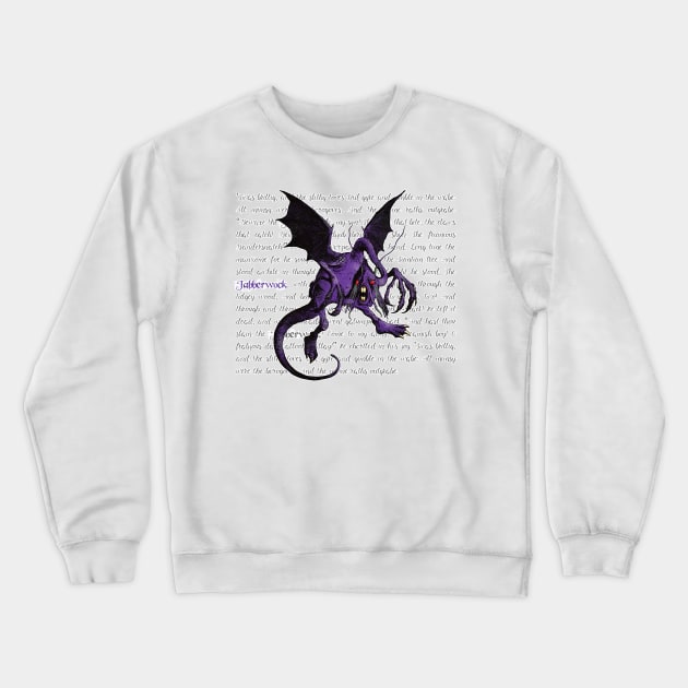 Jabberwocky Crewneck Sweatshirt by jw608